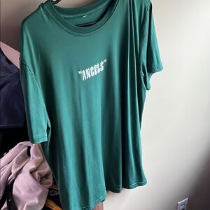 Angels Green Short Sleeve Tee